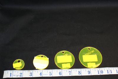 ACRYLIC TEMPLATE FOR 29mm COVERED BUTTONS